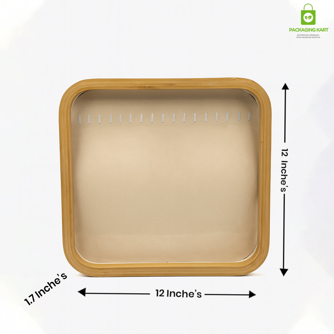Cream Color Jewellery Tray for Chains, Pendants & Necklaces