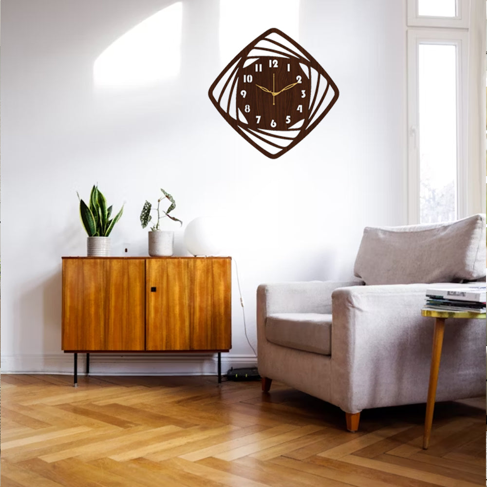 Chic Decorative Wall Clock for Modern Apartments