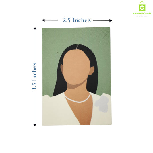 Chain Pendant and Mangalsutra Holder Card for Packaging