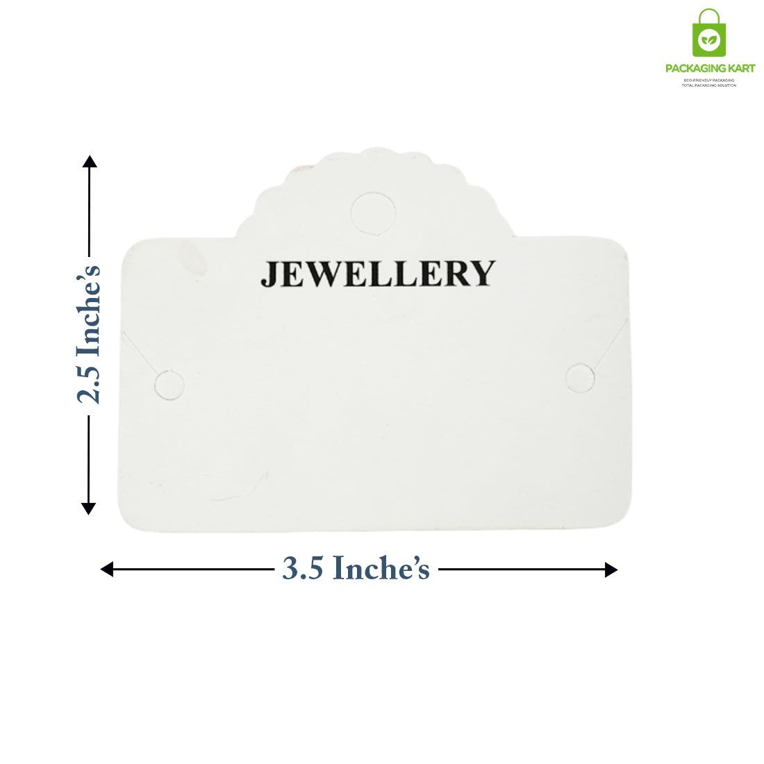 Anklet & Bracelet Hanging Card for Retail Packaging
