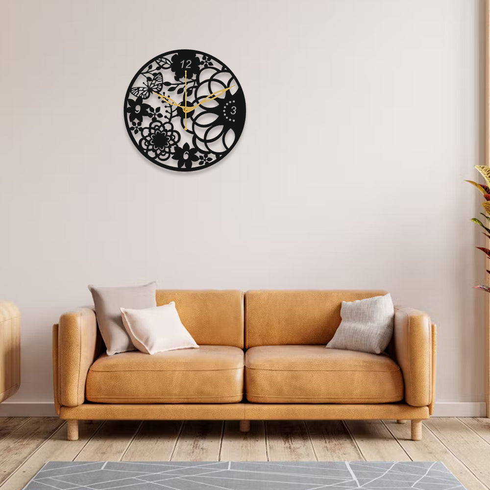 Luxury Decorative Wall Clock with Elegant Craftsmanship