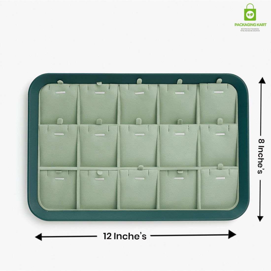 Premium Green Pendant Chain for Jewellery Tray & Necklace Storage