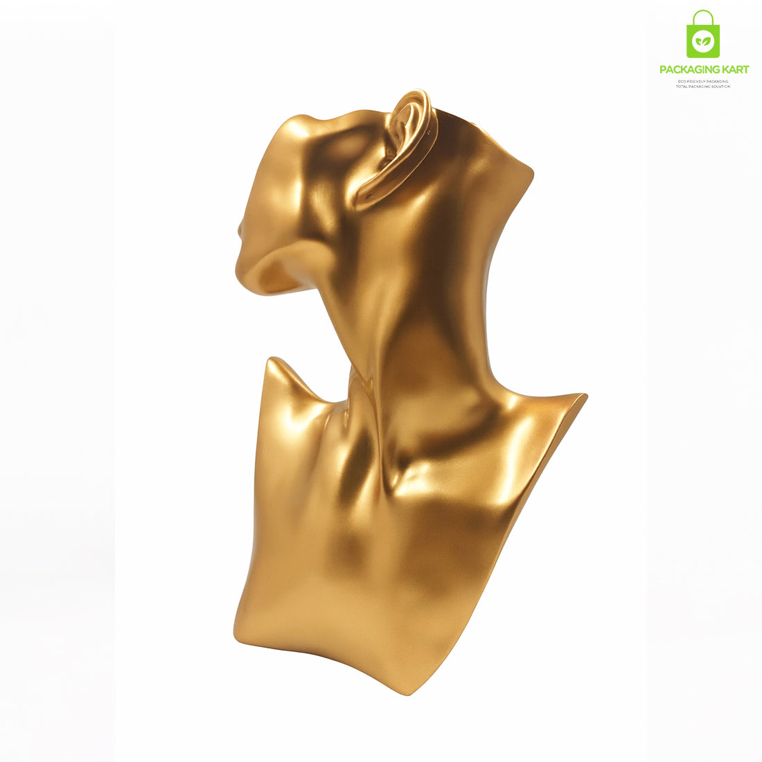 Premium Golden Mannequin Statue for Jewellery Shops & Exhibitions