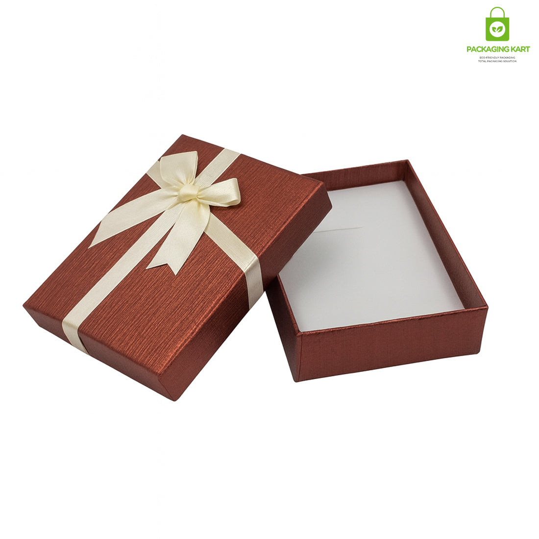Stylish Dark Red Jewellery Box – Perfect for Rings, Bracelets & Necklaces