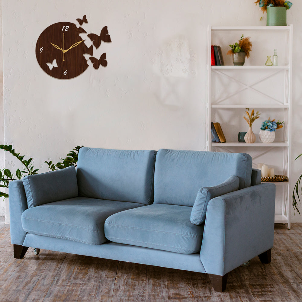 Wooden Analog Wall Clock – Perfect Gift Idea
