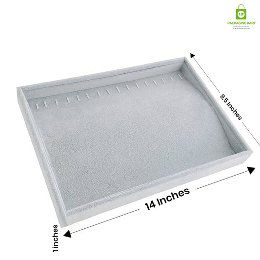 Premium Grey Chain for Jewellery Tray & Showcase