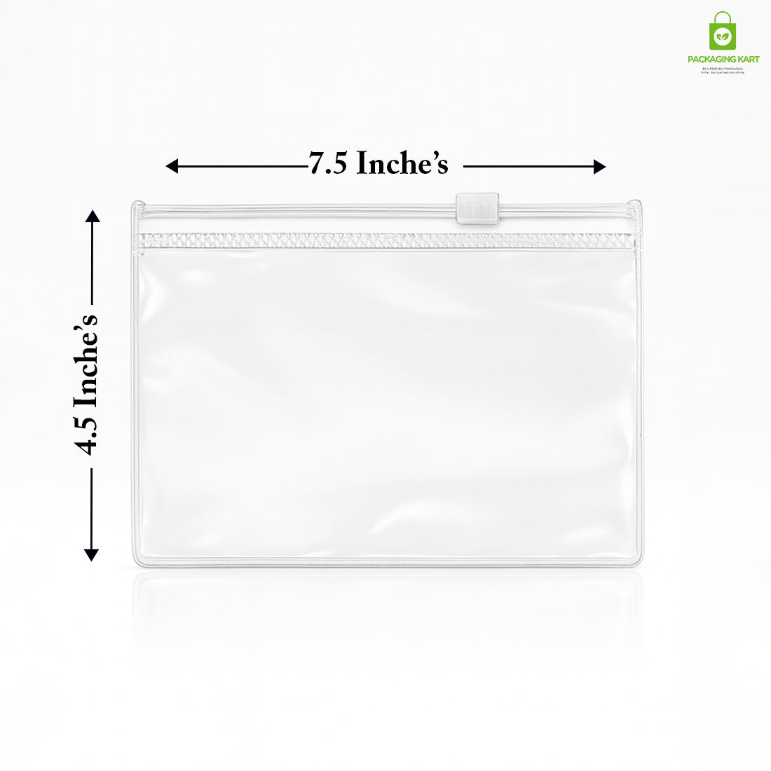 Jewellery Organiser Storage Pouches Clear Zip Lock Cover for Rings, Earings, Necklace, Transparent