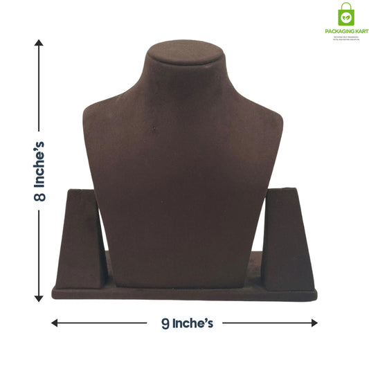 Elegant Brown Velvet Jewellery Set for Women – Premium Gift Box