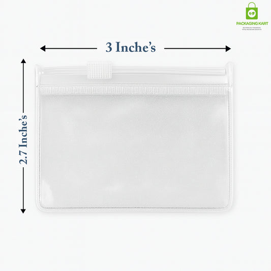 Multipurpose Silver Zipper Pouch – Ideal for Jewellery & Accessories