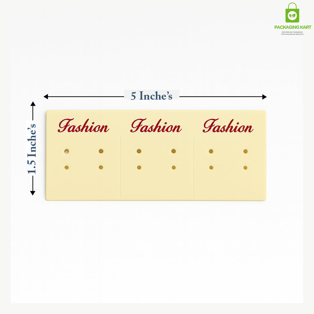 Premium Earrings Display Cards for Jewelry Packaging