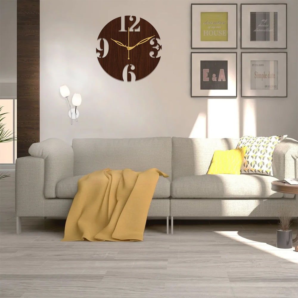 Decorative Wall Clock for Bedroom, Hall & Office