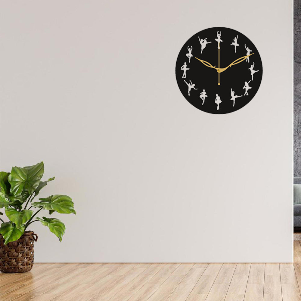 Unique Shape Decorative Wall Clock for Home Décor