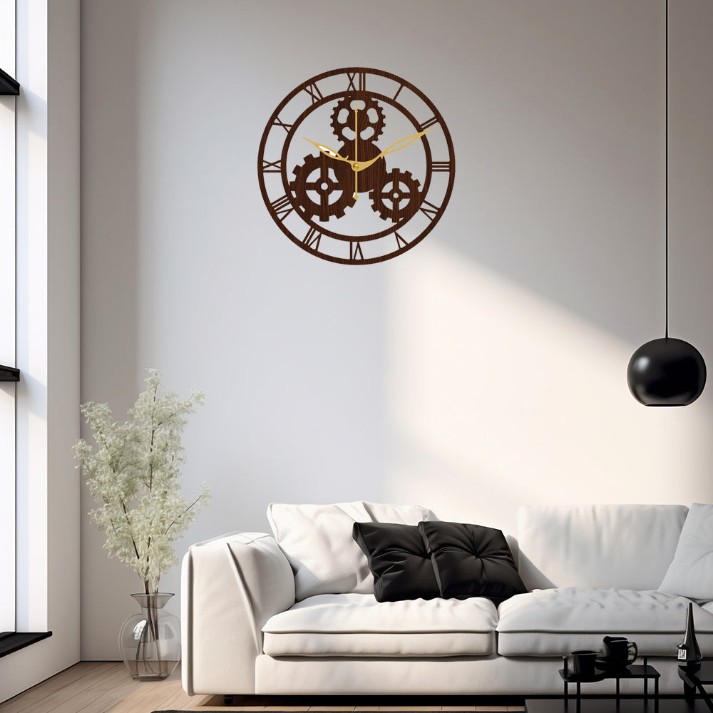 Elegant Round Decorative Wall Clock for Stylish Walls