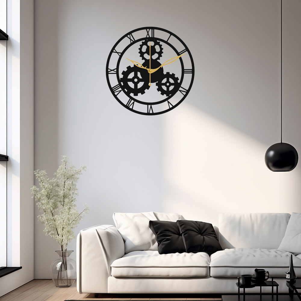 Designer Oversized Decorative Wall Clock for Statement Décor
