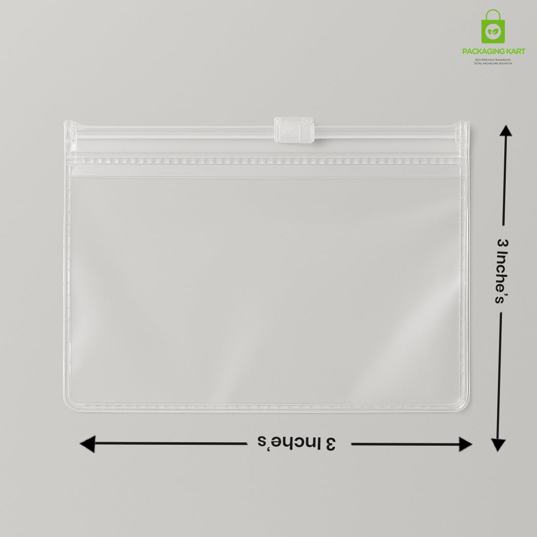 Matte Finish Jewellery Zip Pouch for Rings, Earings, Necklace, Transparent