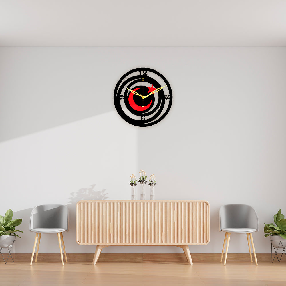 Premium Wooden Analog Wall Clock with Silent Movement
