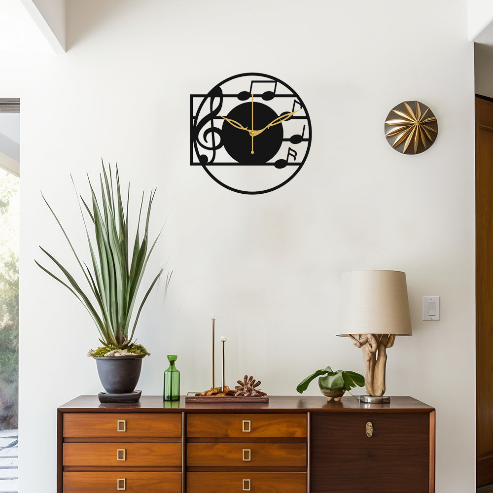 Handmade Artistic Decorative Wall Clock for Stylish Walls