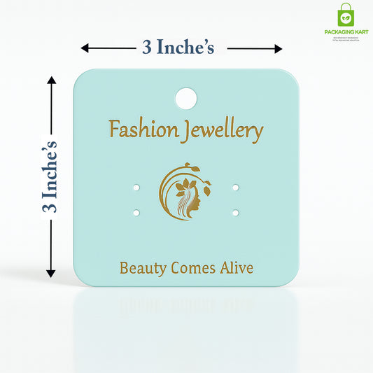 Jewelry Display Cards for Studs – Ideal for Boutiques, Exhibitions & Online Sellers