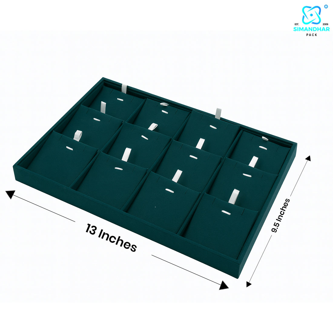 Premium Green Pendant Chain for Jewellery Tray & Necklace Storage