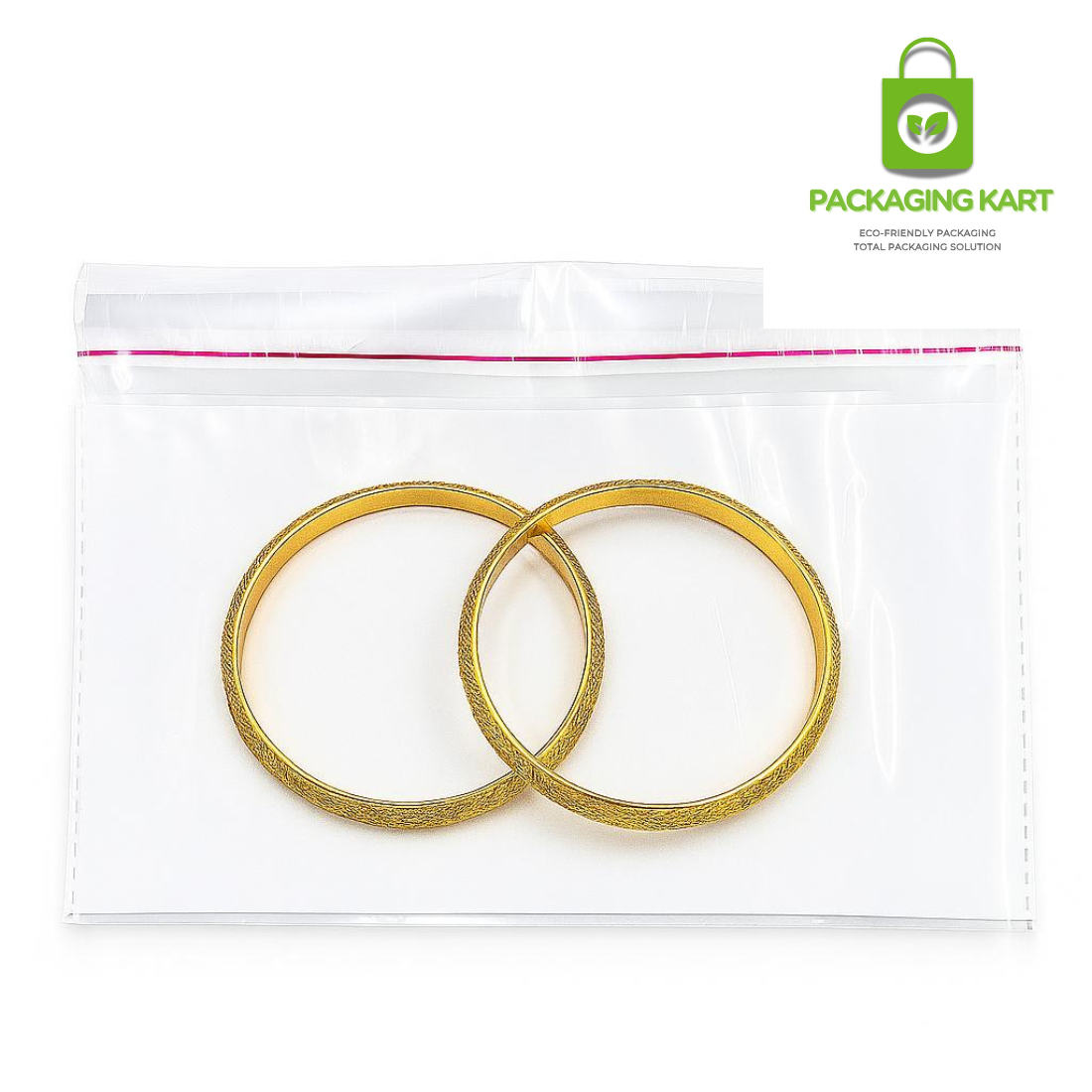 5.5X4 51 Micron Jewellery BOPP Self-Sealing Bags – Scratch-Free Packaging