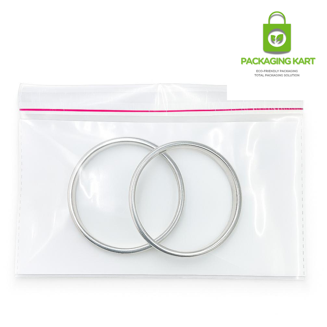 5.5X4 51 Micron Jewellery BOPP Self-Sealing Bags – Scratch-Free Packaging