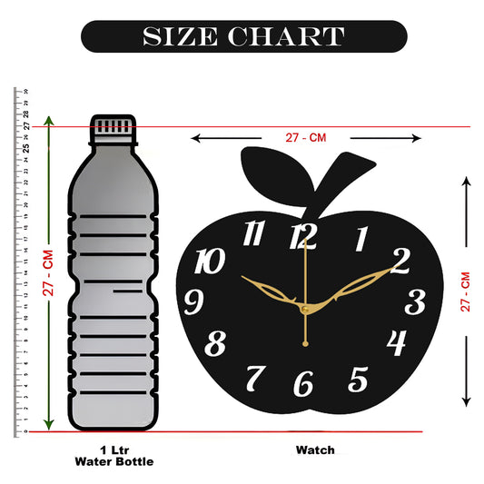 Rustic Wooden Decorative Wall Clock for Cottage Style