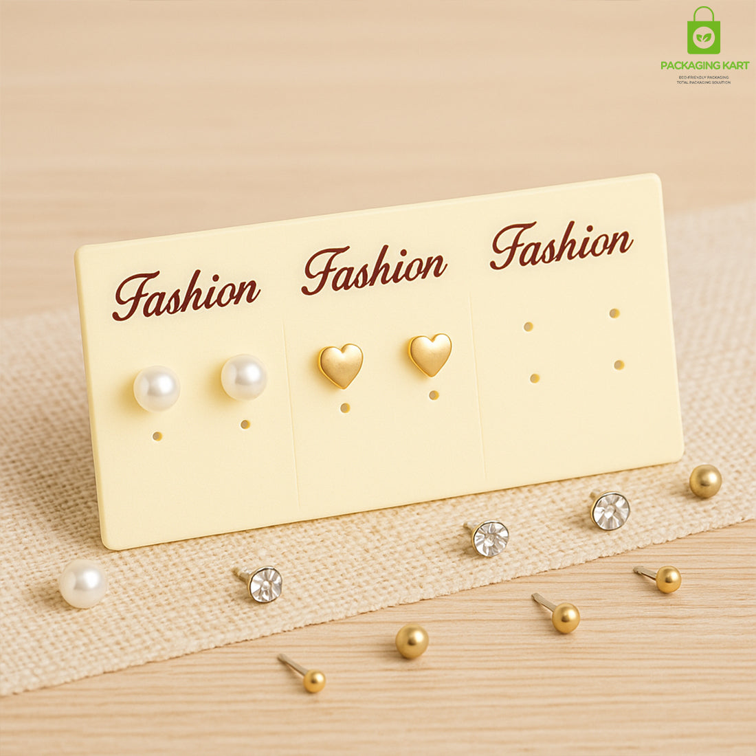Premium Earrings Display Cards for Jewelry Packaging