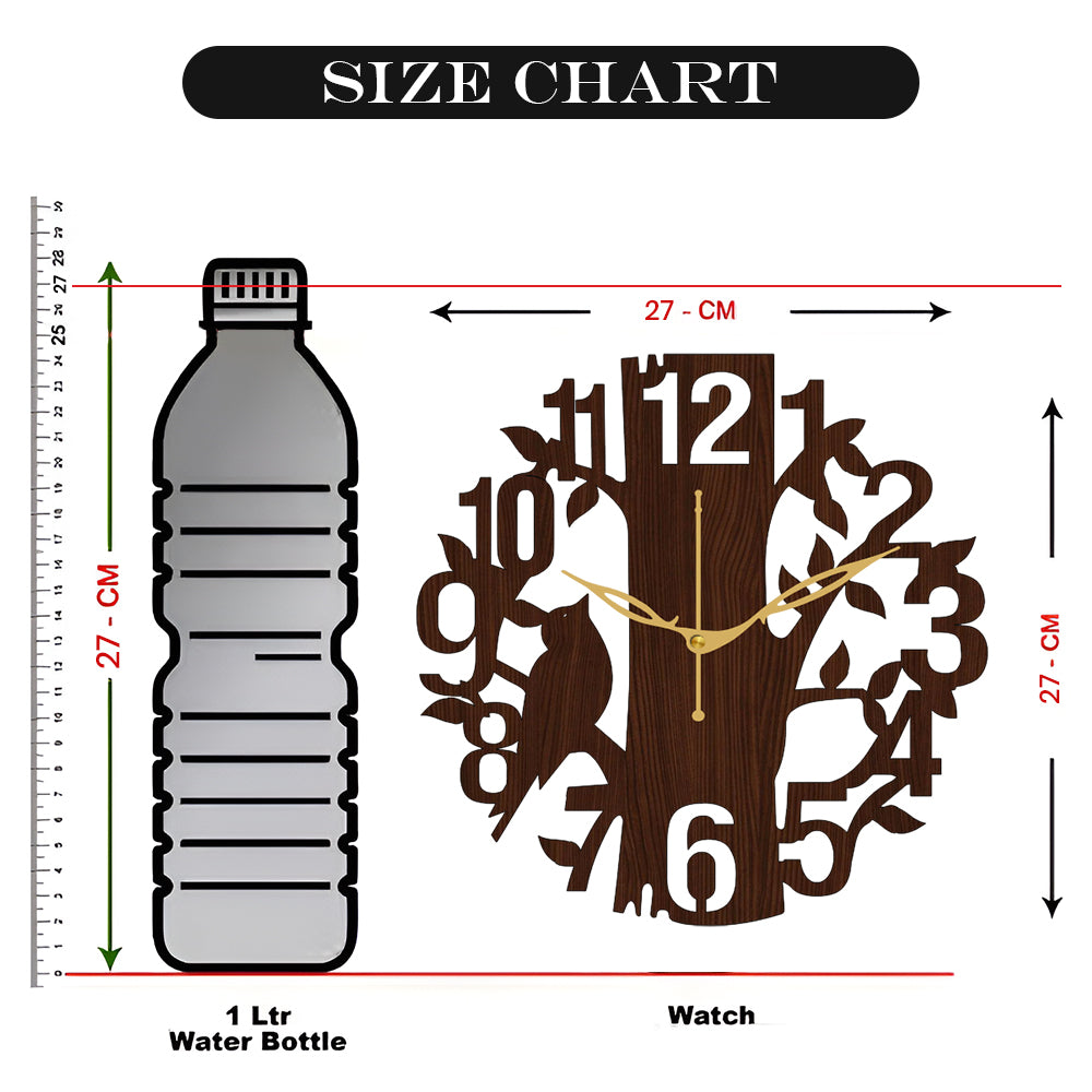 Unique Shape Decorative Wall Clock for Modern Apartments