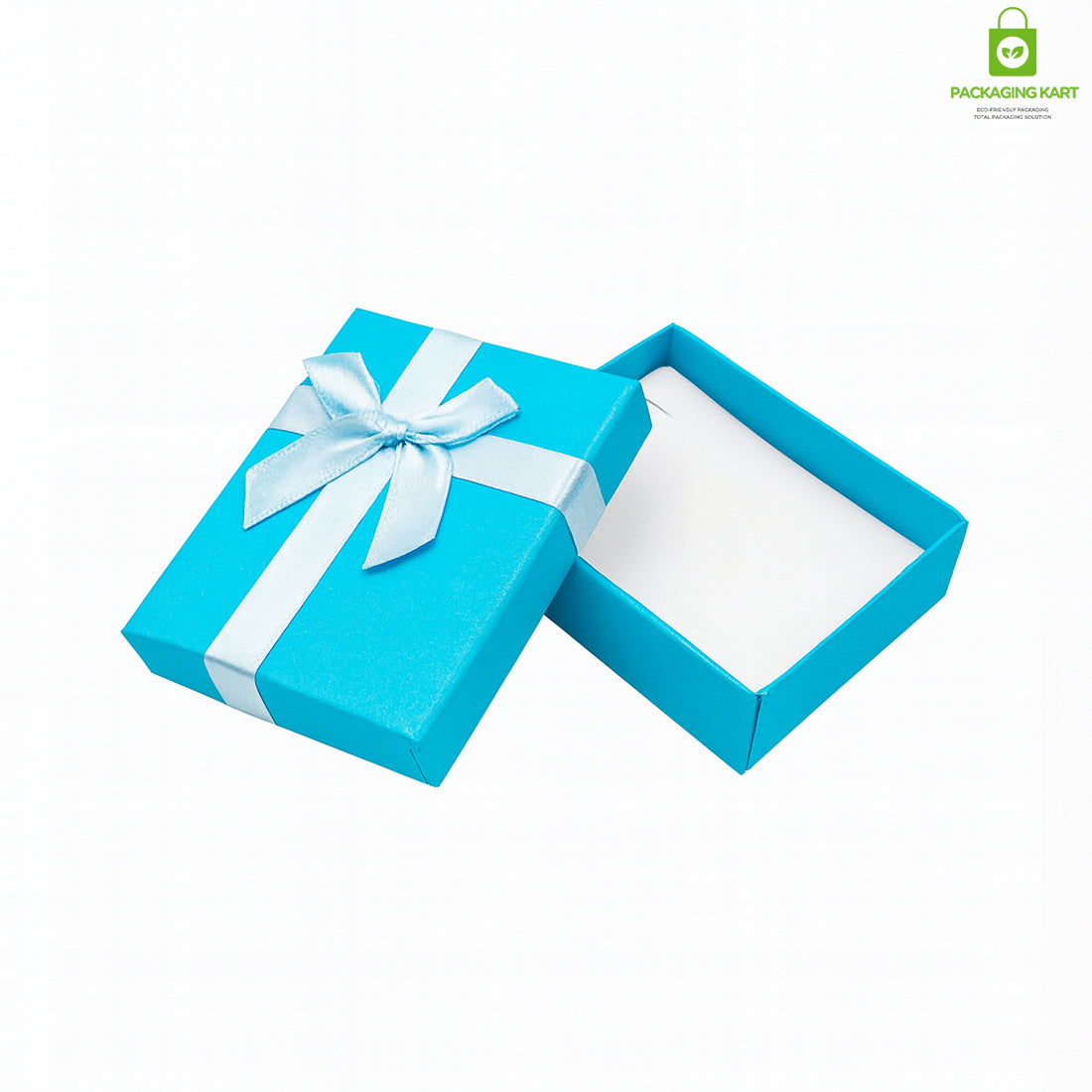 Luxury Blue Jewellery Storage Box with Multiple Compartments