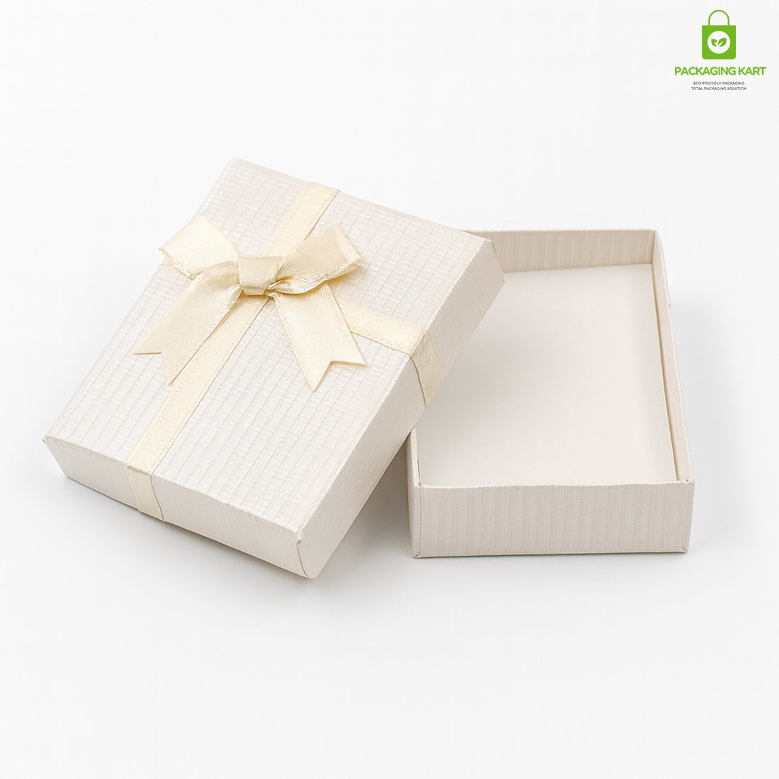 Elegant White Jewellery Organizer Box for Rings, Necklaces & Earrings
