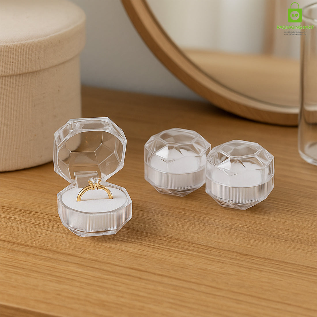 Premium Ring Display Box – Perfect for Weddings & Proposals"