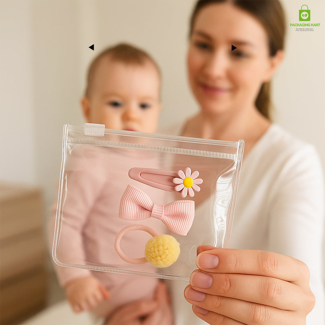 Jewellery Organiser Storage Pouches Clear Zip Lock Cover for Rings, Earings, Necklace, Transparent