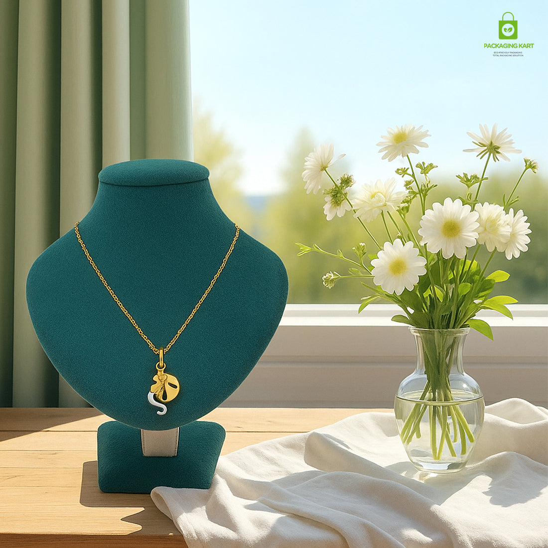 Elegant Green Velvet Jewellery Set for Women ā Premium Look