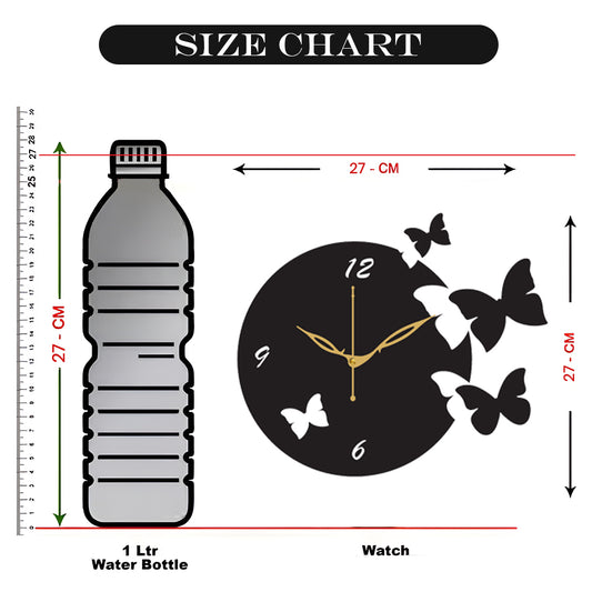 Premium Quality Wooden Analog Wall Clock – Silent Sweep