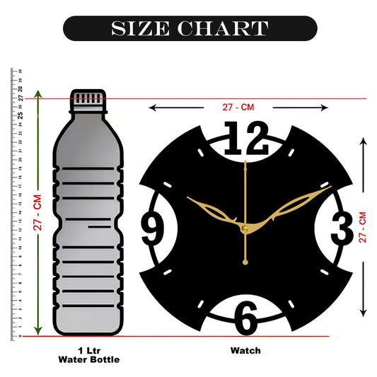 Vintage Wooden Analog Wall Clock for Modern Interiors