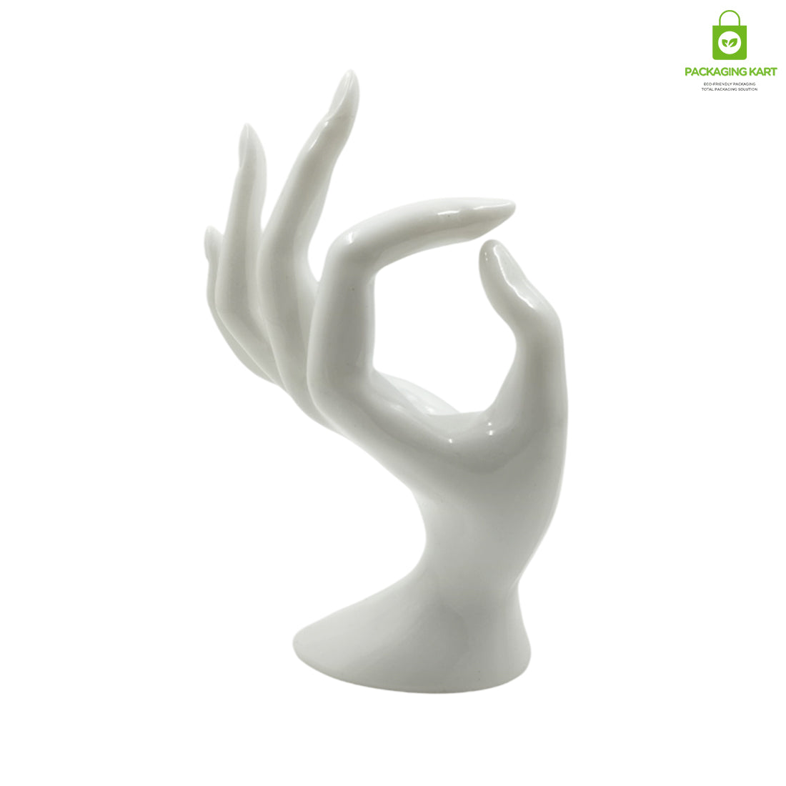 Mannequin OK Hand Finger Jewellery Glove Ring Bracelet Display Stand Holder Mannequin (Black