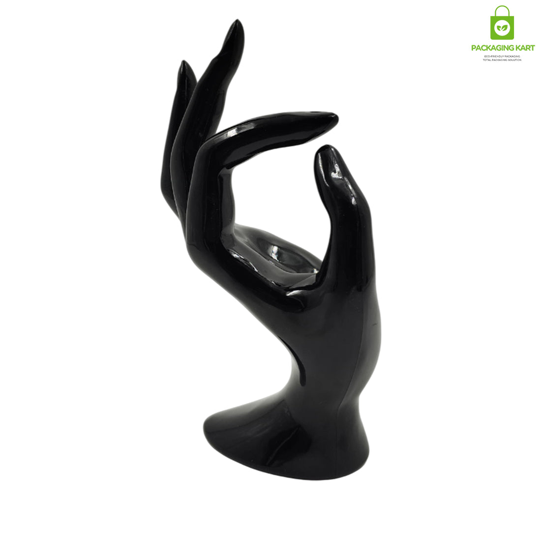 Mannequin OK Hand Finger Jewellery Glove Ring Bracelet Display Stand Holder Mannequin (Black