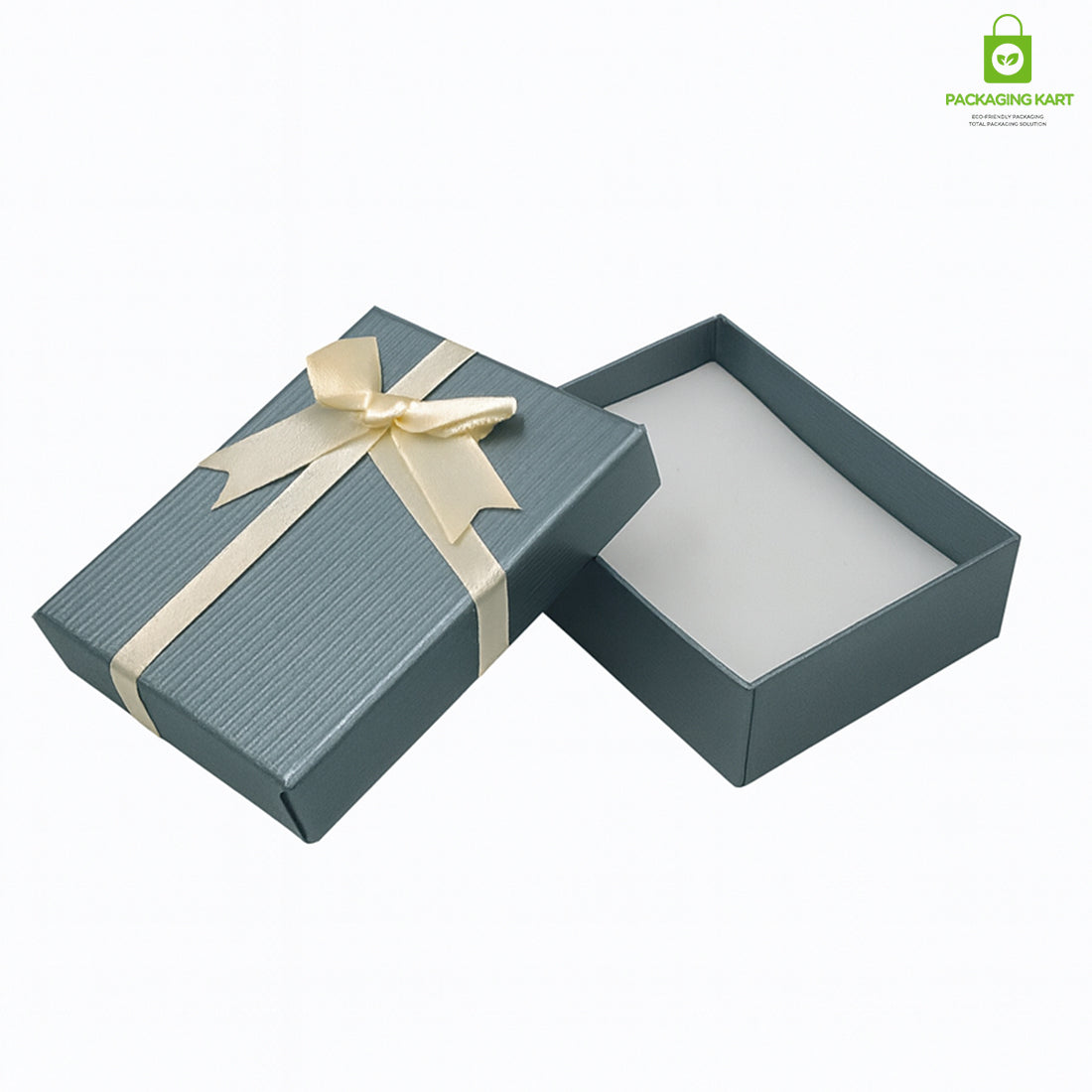 Elegant Grey Jewellery Organizer Box for Rings, Necklaces & Earrings