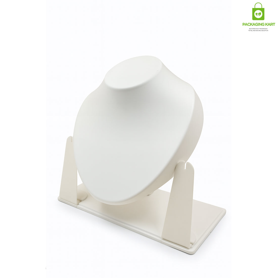 White Plastic Jewellery Display Statue – Elegant Stand for Necklaces