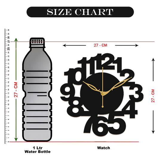 Decorative Wall Clock for Home & Living Room