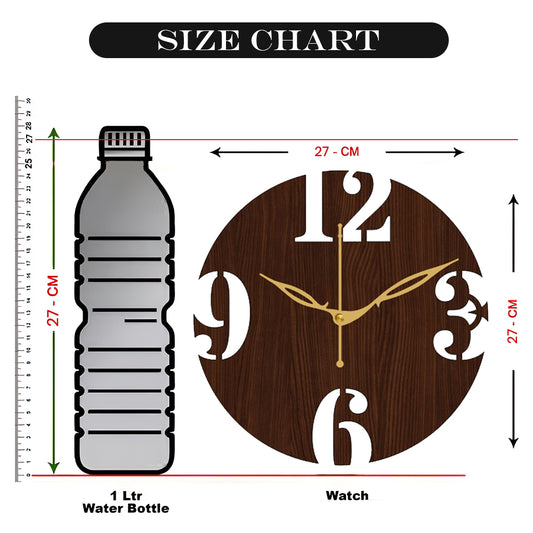 Decorative Wall Clock for Bedroom, Hall & Office