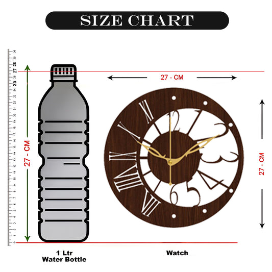 Antique Decorative Wall Clock with Vintage Style