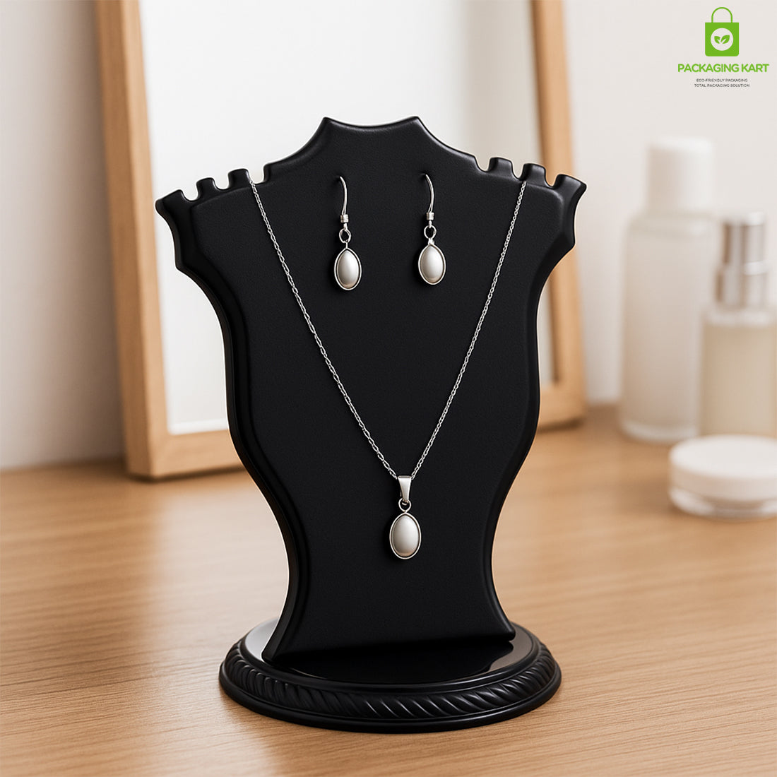Mangalsutra & Chain Pendant Display Statue – Elegant Jewellery Stand