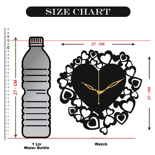 Decorative Wall Clock with Modern Minimalist Design