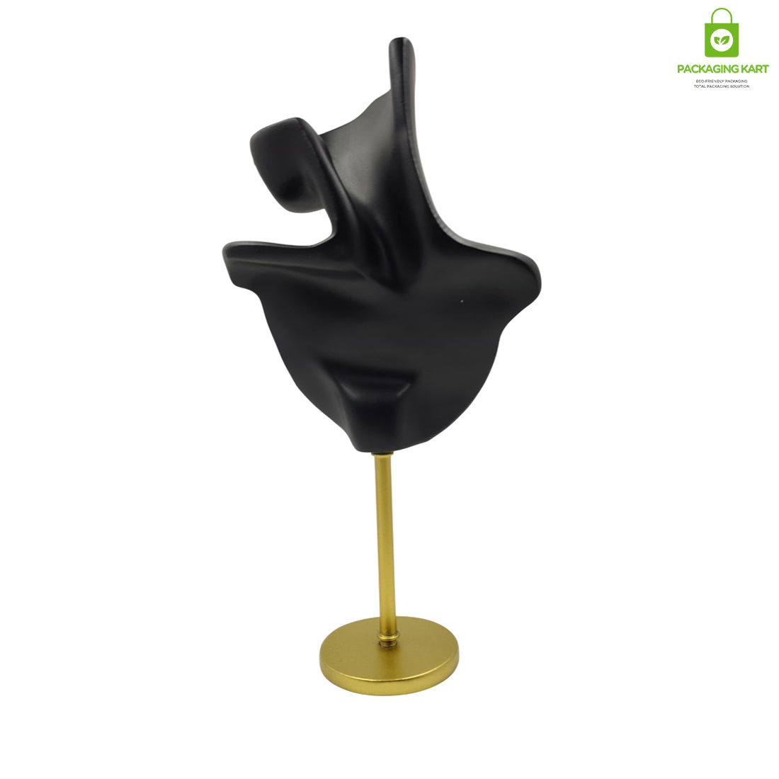 Elegant Face Mannequin Jewelry Display for Necklaces