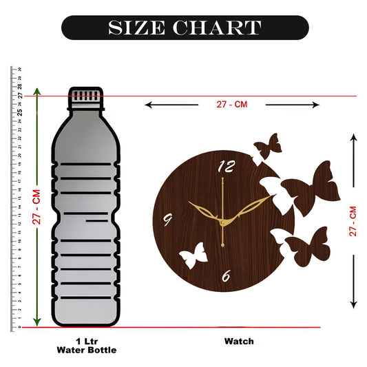 Wooden Analog Wall Clock – Perfect Gift Idea