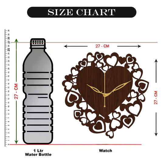 Classic Roman Numeral Decorative Wall Clock for Vintage Look