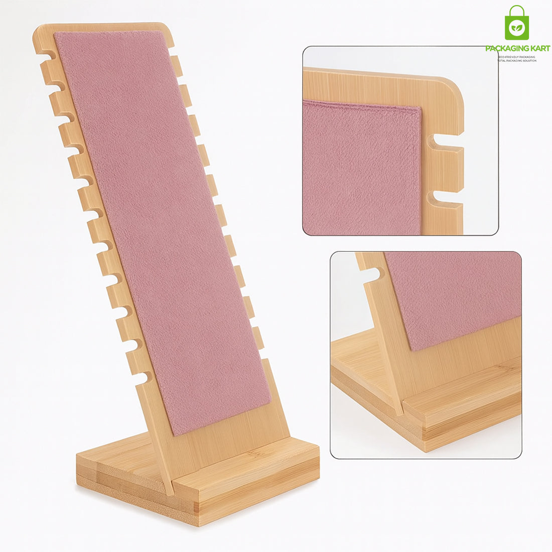 Elegant Cream Fancy Jewellery Stand for Chain Pendant – Storage & Display