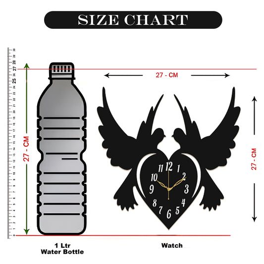 Designer Wooden Analog Wall Clock for Wall Decoration