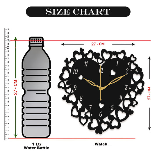 Decorative Wall Clock for Dining Room & Guest Room